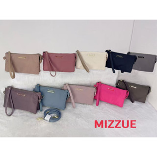 現貨9色MIZZUE🎀 三層厚磅防水尼龍多功能小包🎀手拿包、多層包、零錢包、卡片包、長夾包、手提包、斜揹包RS019-1