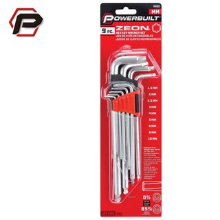 寶力優 Powerbuilt 英制/公制損壞螺帽拆除內六角板手組 滑牙崩牙螺絲拆除 台灣製造