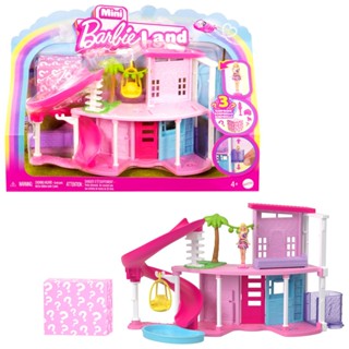 MATTEL 迷你芭比樂園-芭比與度假小屋系列 正版 娃娃 美泰兒
