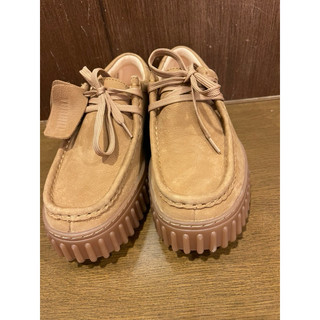 Clarks厚底餅乾袋鼠鞋