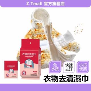 隔日到店 衣物去漬濕巾 魔力去漬濕巾 去汙濕紙巾 免手洗 一次性清潔濕巾 衣物去漬 去汙濕紙巾 去汙神器 ZT官方旗艦店
