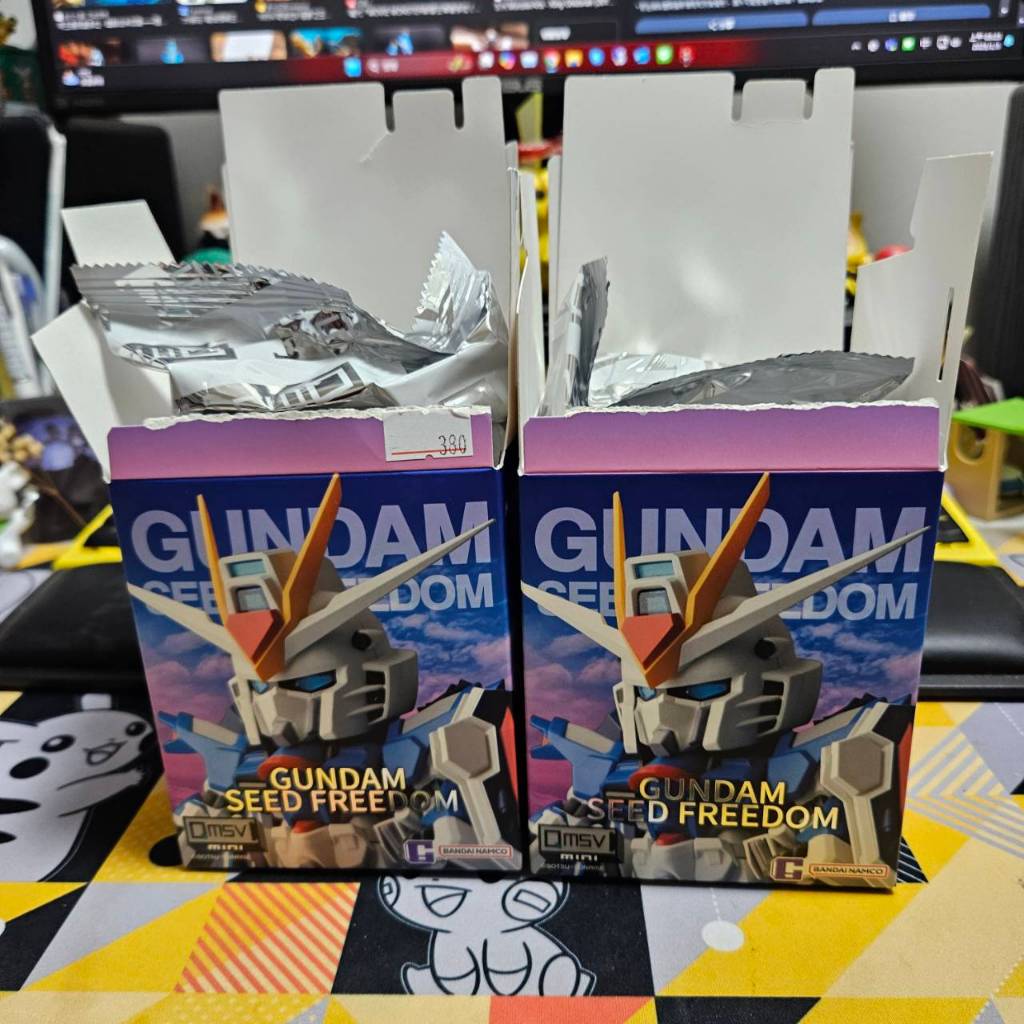 QMSV 機動戰士鋼彈SEED FREEDOM 電影 盲盒 振揚自由鋼彈 不朽正義鋼彈 現貨
