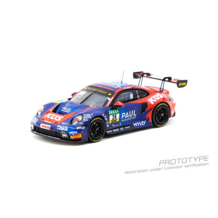 【預購2025年6月】TARMAC WORKS 1/64 保時捷 Porsche 911 GT3 R DTM 2023