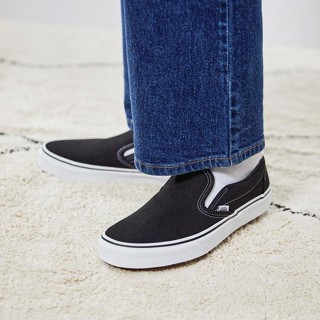 [unclev1966] VANS CLASSIC SLIP-ON 黑白 基本款 帆布 休閒 懶人鞋 滑板鞋 男女款