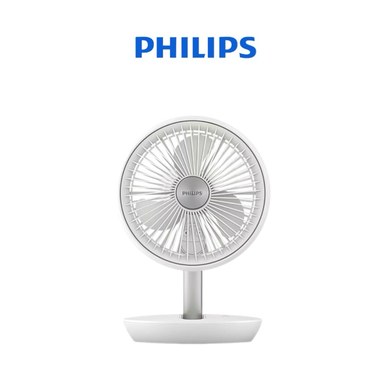 【PHILIPS飛利浦】摺疊風扇 迷你行動循環扇 Type c快充 隨身風扇 四段風速 充電式 ACR2124DX