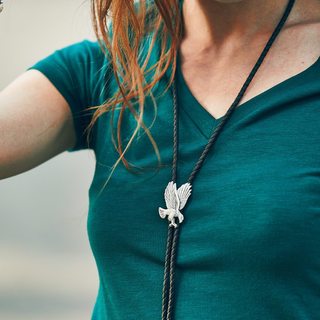 【MF select】翱翔之鷹 保羅領帶 Bolo Tie 美式項鍊 領繩領帶