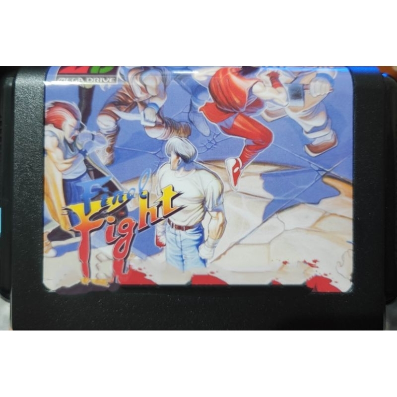 SEGA-MD卡帶 街頭快打，動作過關，大型電玩(注意說明)
