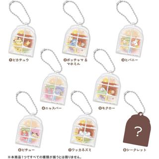 TAKARA TOMY Pokemon 寶可夢 Pokepeace 娃娃屋壓克力吊飾-溫暖冬日系列(隨機出貨)