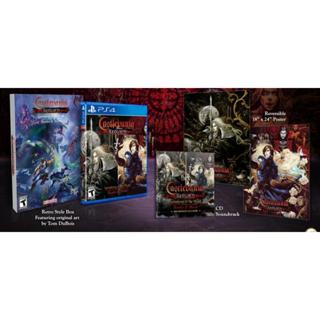 {瓜瓜皮} 全新PS4 原版片 英文版 惡魔城 安魂曲合輯 血之輪迴+月下夜想曲 限定版(遊戲都能回收)
