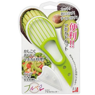 【福利品特價出清】日本製 下村工業 酪梨 芒果切割器/切刀