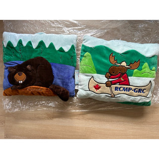 Stuffed Animal House Canada Beaver Northern Wildlife 抱枕 靠枕