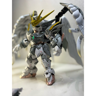 {鋼彈的屋-模型工作室} 萬代 MGSD 飛翼 白雪姬 配色 塗裝 完成品 (實品如圖) 鋼彈 模型 代工