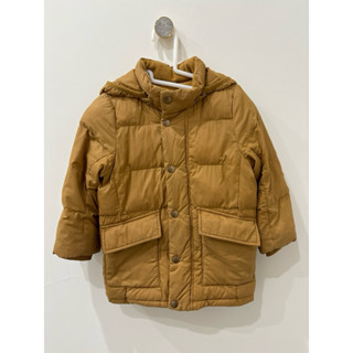 Uniqlo 兒童連帽羽絨外套 內鋪絨 束口 100cm