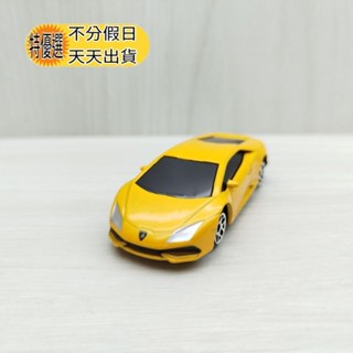 宅米吉 全新盒裝現貨~1:64~藍寶堅尼 颶風 Huraan 黃色 黑窗 合金 模型車 玩具 小汽車 收藏 交通