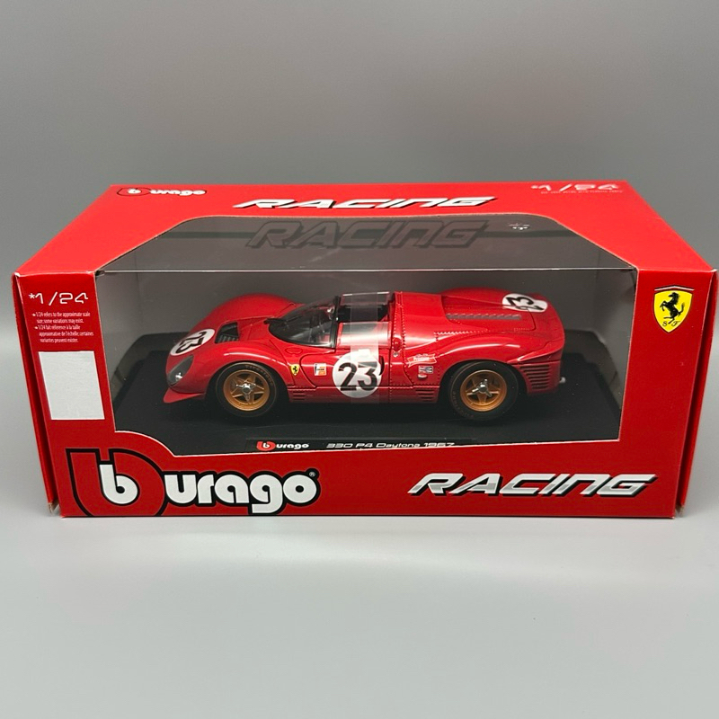 【現貨供應】Bburago Ferrari 330P4法拉利 Daytona 24H 1967 1/24 非BBR