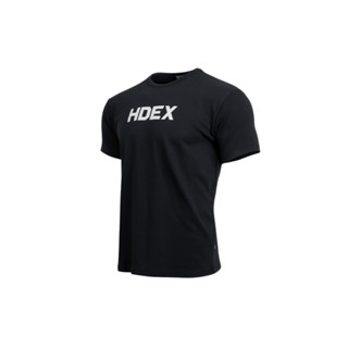 【HDEX】Main Logo Muscle Fit 短袖合身運動上衣 黑色