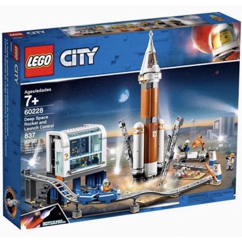 【好美玩具店】LEGO 城市系列 60228 重型火箭及發射控制