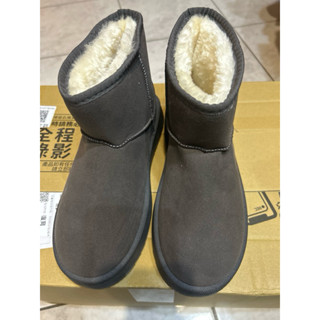 現貨特價出清～雪靴 雪地靴女短筒靴子新款加厚雪地棉鞋冬季保暖刷毛麵包鞋女鞋