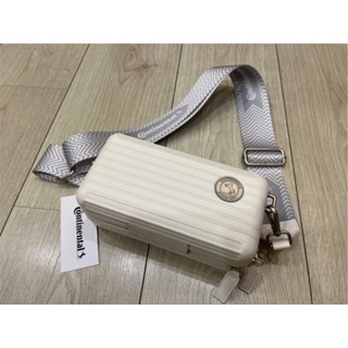New 迷你行李箱包 防壓 硬殼 收納 化妝包 小方包 小箱包 盥洗包 過夜包 德國馬牌Continental 限量