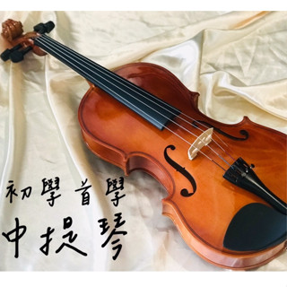 【老羊樂器店】開發票 免運 初學入門中提琴 中提琴 初階中提琴 亮面 viola 買一送十