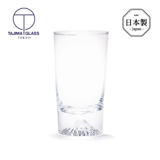 【日本田島硝子】日本製迷你富士山經典平底玻璃杯 (原廠正品 江戶硝子 富士山杯 啤酒杯 酒杯)