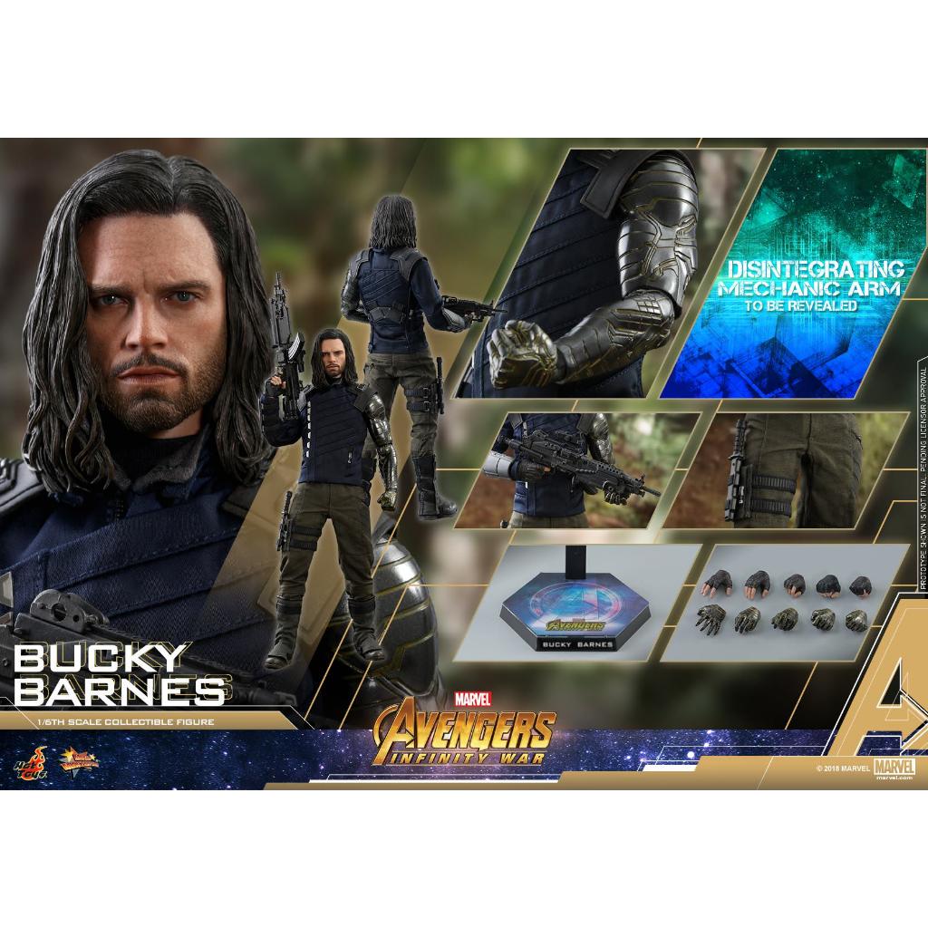 野獸國 Hot Toys MMS509 復仇者聯盟 無限之戰 酷寒戰士 巴奇 巴恩斯 非 MMS241 MMS351