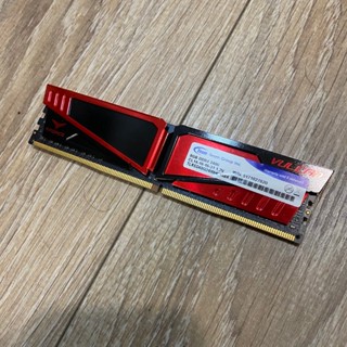TEAM 十銓 DDR4 2400 8G T-FORCE VULCAN 火神 紅色散熱片 桌機記憶體