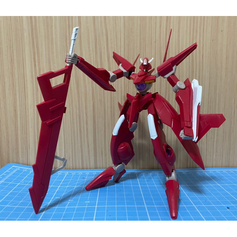 萬代 HG 00 1/144 權天使鋼彈 S (已組狀況不錯）