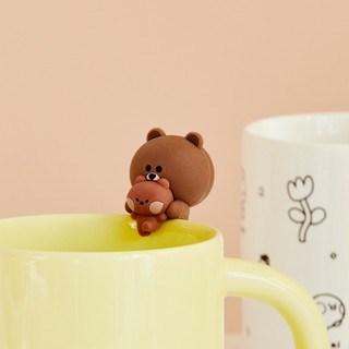 Line Friends Minini 杯緣子 熊大杯緣子 bnini 公仔 擺飾