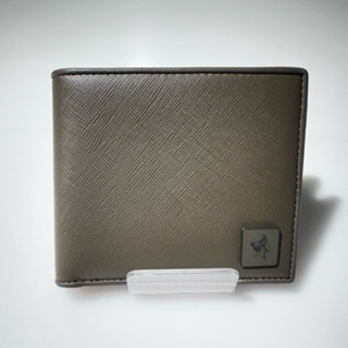 PORTER INTERNATIONAL 法式精緻BEND牛皮真皮基本卡層雙折短夾 11344-010 墨綠棕 代購福袋