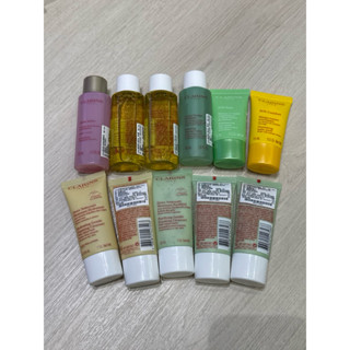 Clarins 克蘭詩 純淨化妝水 保濕/淨化50mL 野芒果滋養面膜 阿爾卑斯潔顏乳 柳草淨化面膜 漾採肌活美肌精華水
