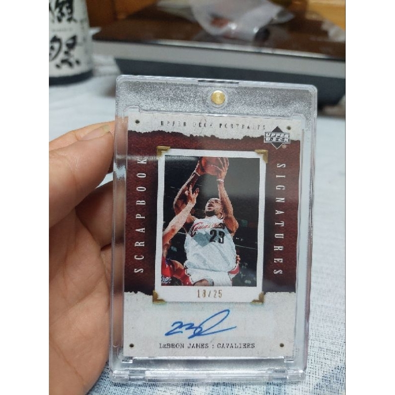 雷霸龍 Lebron James 非親筆簽名卡 REPRINT 重製卡