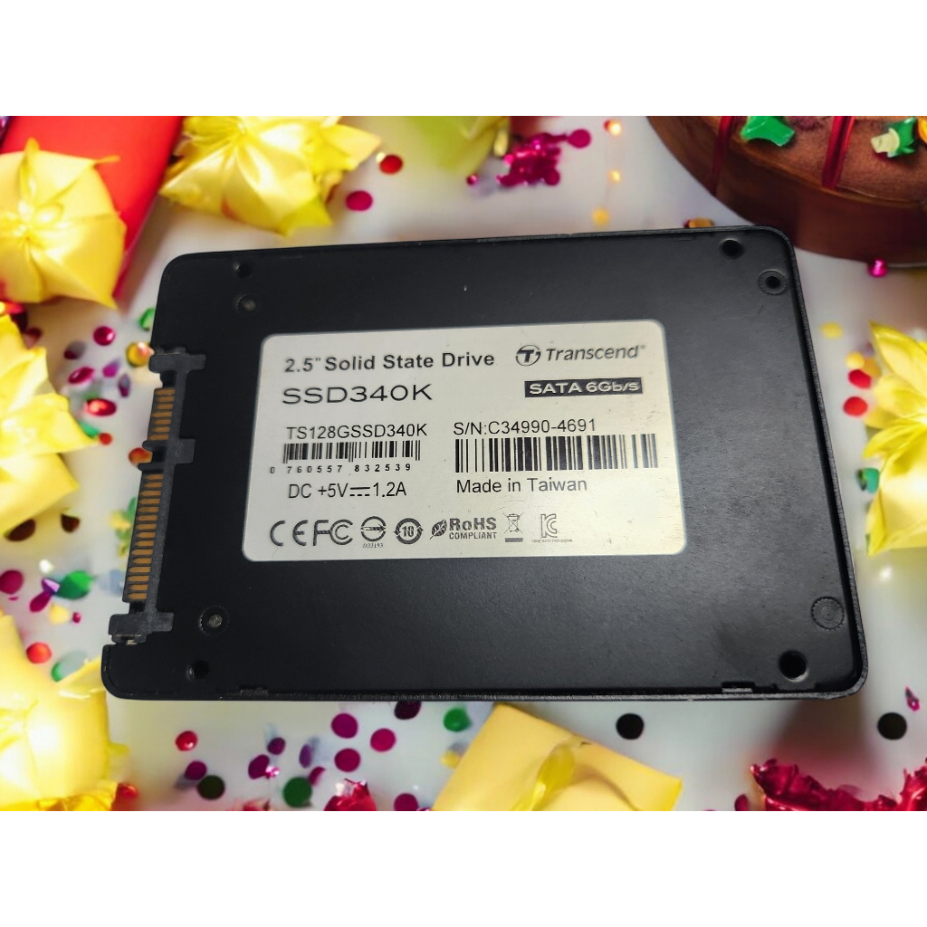 含稅 創見 固態硬碟 SSD 128GB  保固1個月 SSD340K 02H335