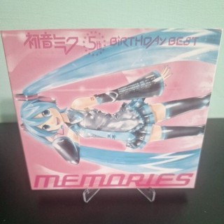 初音ミク 5th birthday best memories 初音 V家 CD+DVD 二手