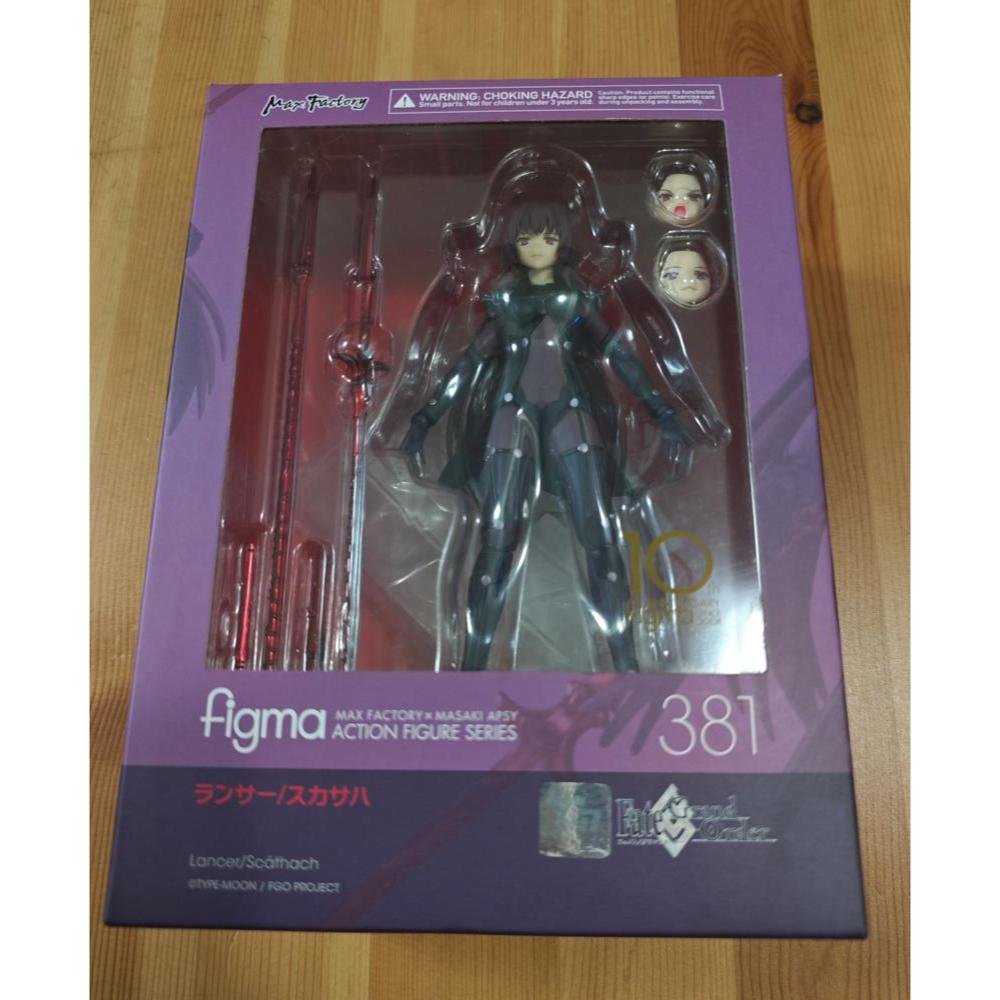 figma 381 FGO 斯卡哈 師匠  fate grand order Lancer (二手極新)