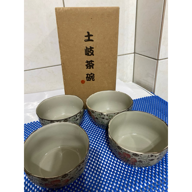 土岐茶碗4入-保證日本製造