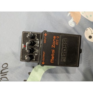 Boss mt2 metal zone 金屬破音效果器