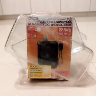 REMAX RPP-116 AC插頭/自帶線/15W磁吸無線充10000mAh行動電源