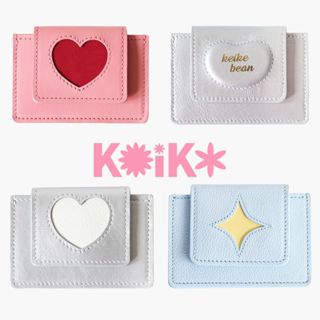 【NIHOW】現貨免運 Keike 韓國小眾品牌 牛皮卡夾 皮革卡夾 信用卡夾 卡包（賣場二）