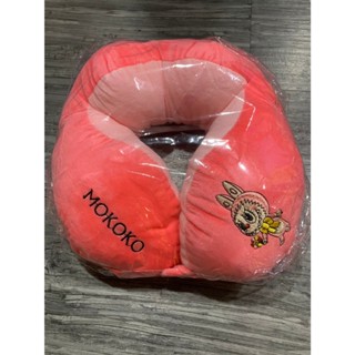 ➕老婆再拾圓➕ {{{超便宜}}} 可愛LABUBU MOKOKO 頸枕 U型枕 粉紅色 全新未拆【現貨】