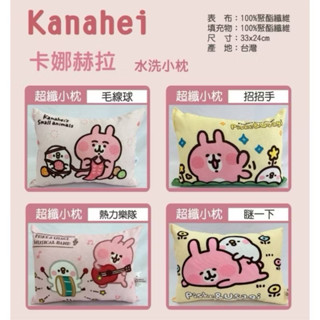 卡娜赫拉 水洗小枕 枕頭 午睡枕 靠枕 兒童枕 卡娜 卡納