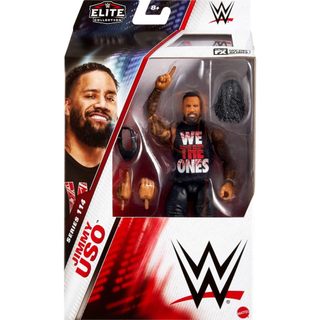 ☆阿Su倉庫☆WWE摔角 Jimmy USO Elite 114 USOS薩摩亞兄弟精華版人偶附偶衣配件 熱賣特價中
