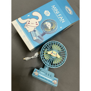 全新-三麗𠥹Mini Fan 桌上型辦公、書桌用USB電風扇