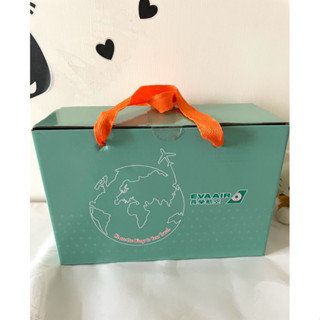 長榮航空 陶瓷保溫杯墊禮盒組 EVA AIR USB充電 智慧恆溫杯墊 股東紀念品