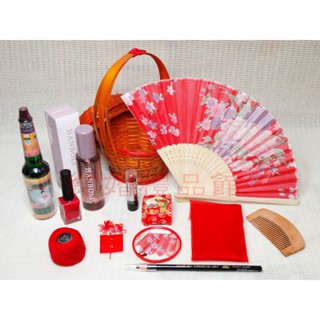 神明禮、拜媽祖娘娘、謝籃、註生娘娘、明星花露水、女神明、胭脂水粉、敬神禮、拜瑤池金母、臨水夫人、土地婆、小謝籃、普渡