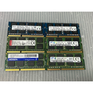 電腦雜貨店～DDR3 1600 8GB 筆記型電腦記憶體 雙面顆粒 二手良品 隨機出貨 1條$250