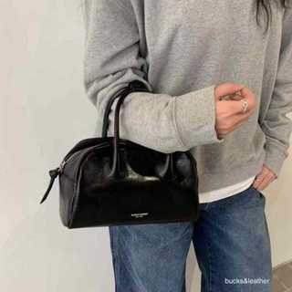 【現+追】實拍🥨新款🫧🫧保齡球包｜韓國 bucks&leather ｜ 真皮 羊皮 牛皮 亮面 斜背 手提包 波士頓包。