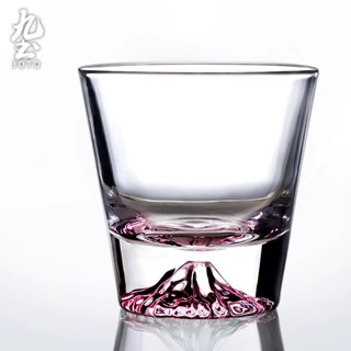 九土富士山水晶玻璃杯日本富士山巒杯手工玻璃杯雪山杯威士忌酒杯果汁杯高硼矽玻璃杯調酒玻璃杯品茗水杯套裝組CUPR0472