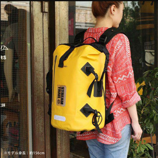日本Stream Trail 戶外防水包/雙肩揹包 坦克包 DryTank 33L D2 活力黃 衝浪泛舟登山露營環島