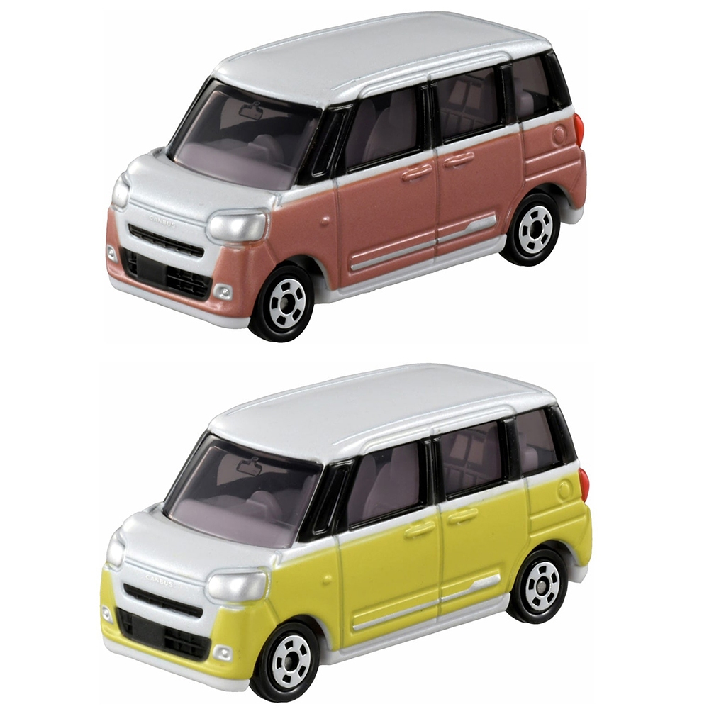 TOMICA 多美小汽車 NO.086 大發Move Canbus+初回（2台一起賣）TM086A7 +TM086C4